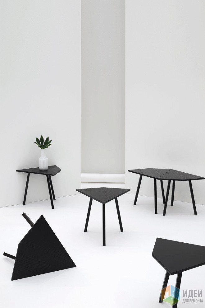 Дизайнерские столы – один большой и много маленьких