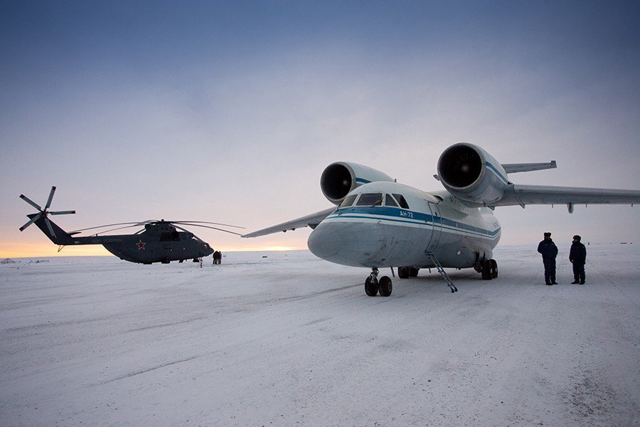 В Северном Ледовитом океане реконструируют аэродром «Темп»