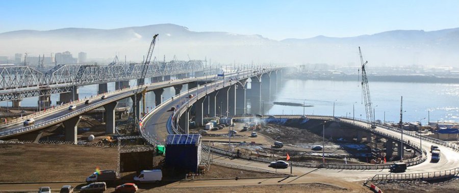 Что за нарушения СК подозревает на стройке четвертого моста в Красноярске