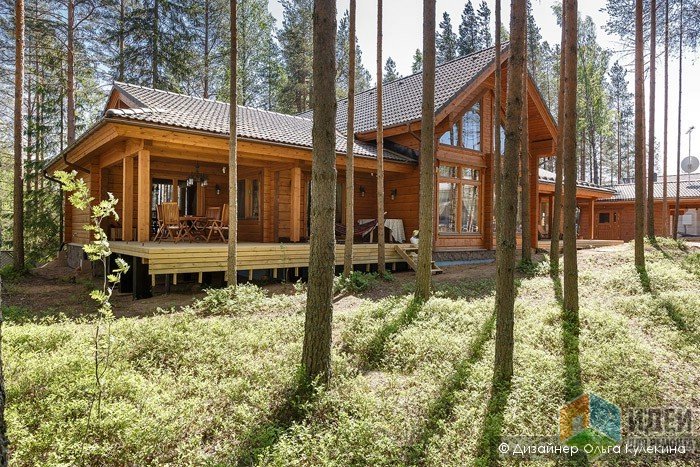 Особенности интерьеров деревянных загородных домов