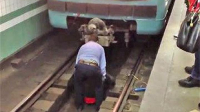 Жуткая гибель пассажира на станции «Полянка» серой ветке метро Москвы