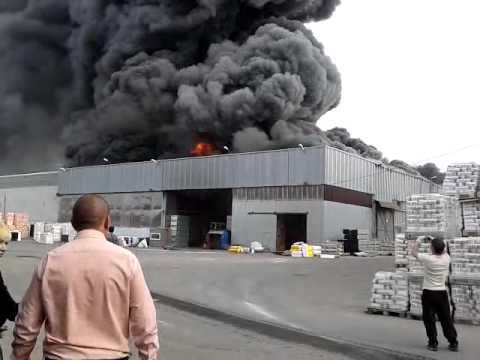 Страшные подробности пожара на складе электротехники в Краснодаре
