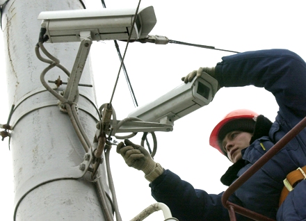 Монтаж систем видеонаблюдения и пожарной сигнализации на подстанции 500 кВ Вешкайма