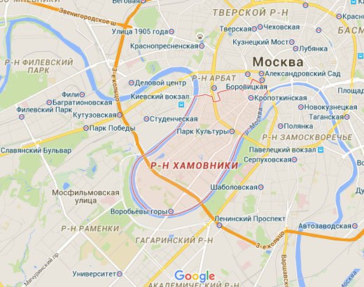 Иси москва карта