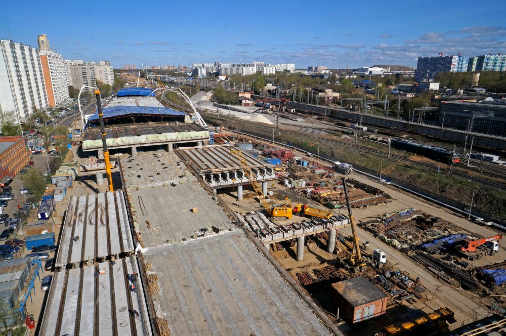 Назван срок завершения строительства станции метро «Ховрино» в Москве