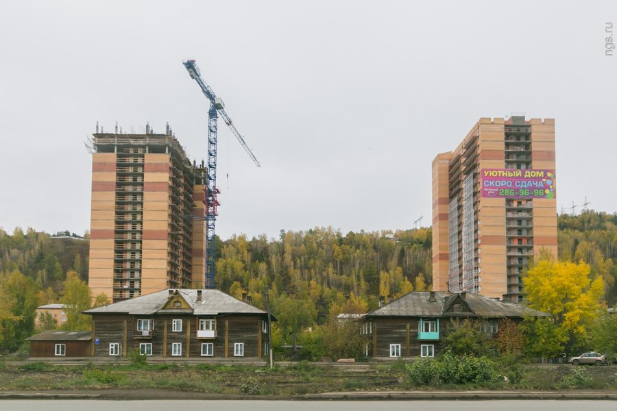 Где в Красноярске построят высотный жилой квартал на месте бараков