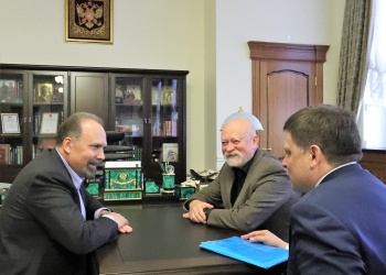Михаил Мень и Николай Шумаков обсудили подготовку к юбилейному Международному фестивалю «Зодчество-2017»