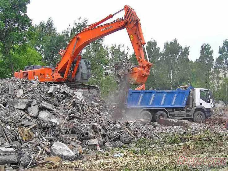 Вот сколько мусора ежегодно производят стройплощадки Москвы