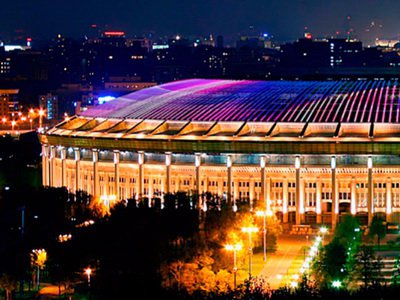 Какая необыкновенная архитектурная подсветка украсит обновленный стадион «Лужники»