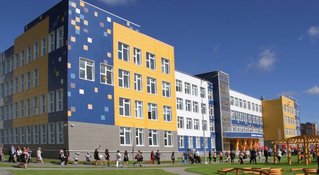 В подмосковном поселке Совхоза им. Ленина к осени введут новую школу на 550 мест
