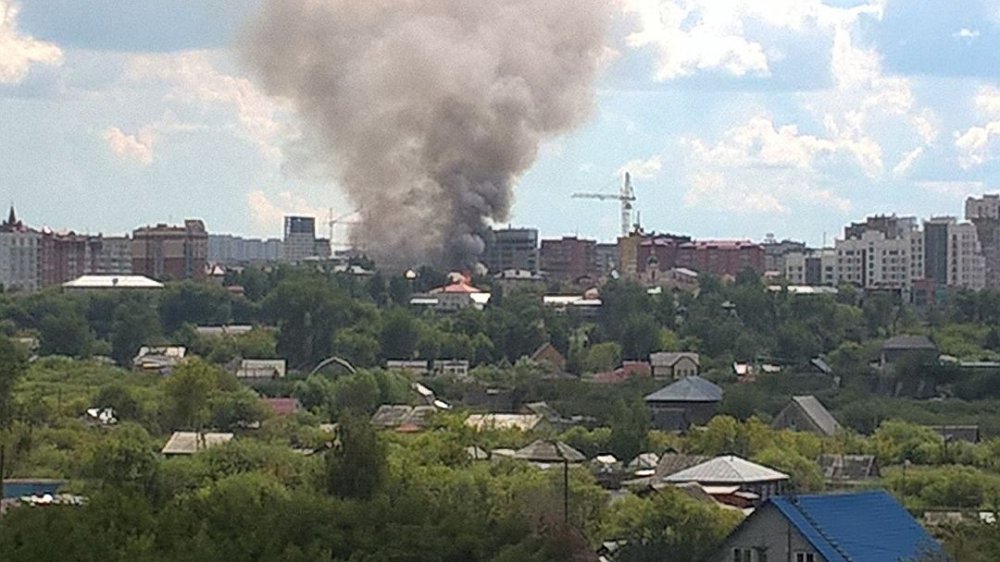Подробности мощнейшего пожара в особняке в центре Тюмени