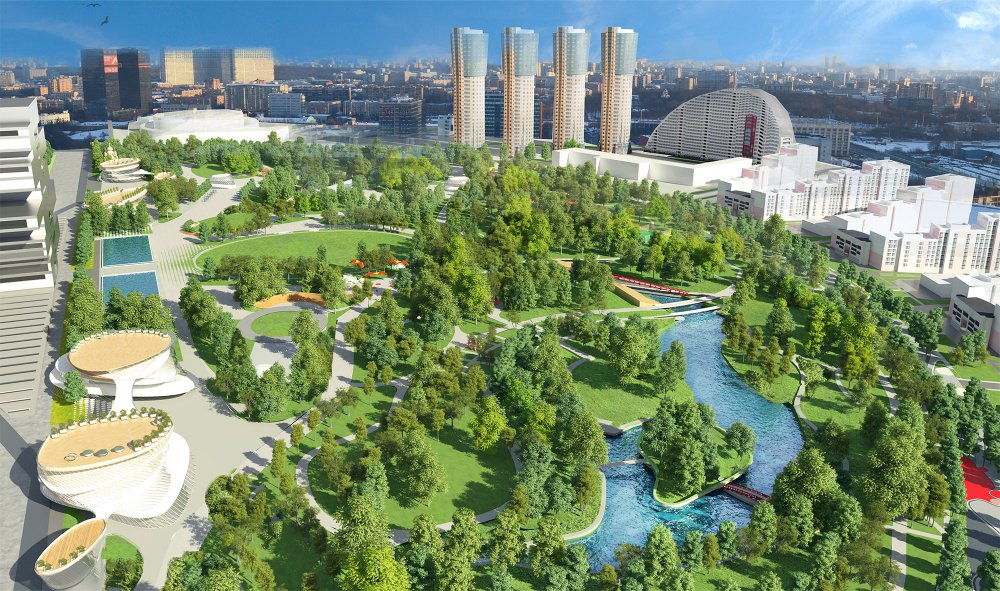 На севере Москвы скоро построят еще один новый шикарный парк