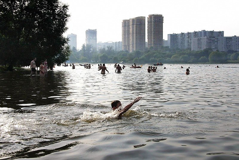 Купание этим летом запрещено еще на двух пляжах в Москве