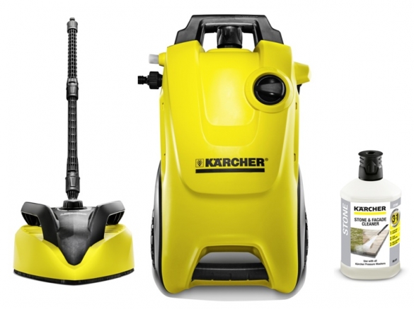 Чистим все поверхности без брызг с новой серией моек Kärcher Compact Home и насадкой T-Racer!