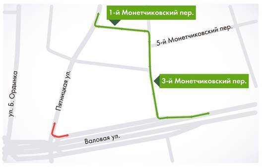 Как в Москве изменили поворот с Садового кольца на Пятницкую улицу