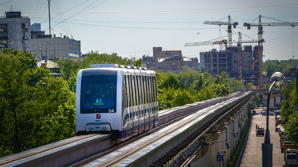 Московский монорельс в выходные изменит режим работы