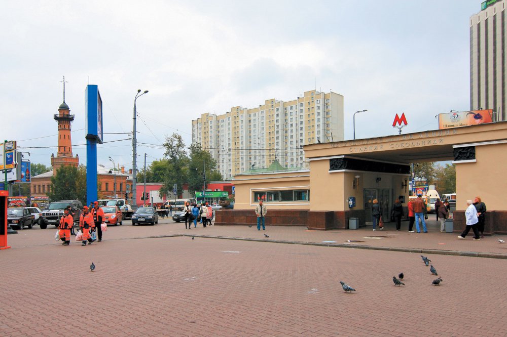 Когда и  как в Москве  меняют схему движения в районе Сокольнической площади