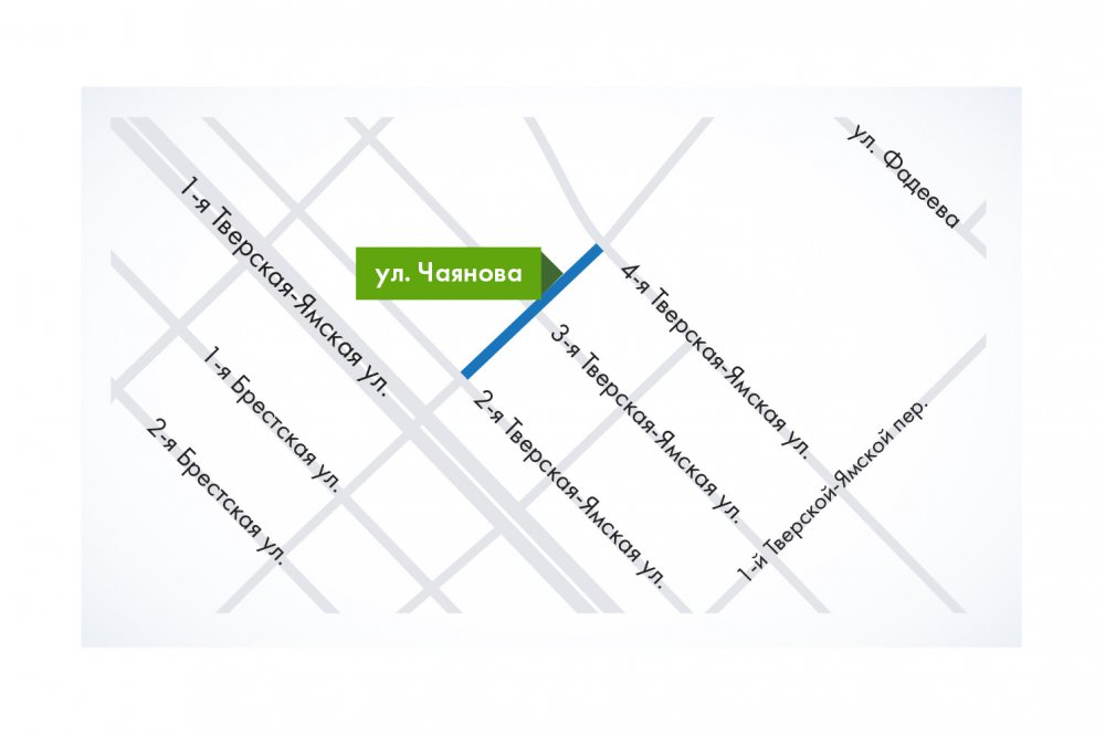 Почему в Москве движение транспорта по улице Чаянова  сделали двусторонним
