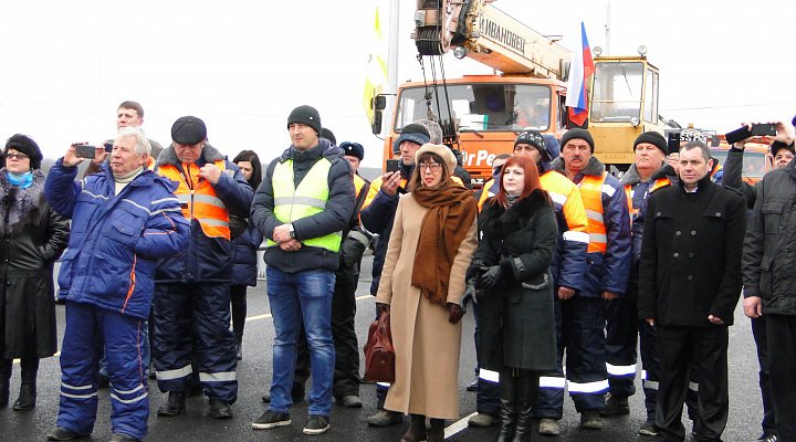 Что сказал губернатор Воробьев открывая эстакаду через жд пути в Одинцово