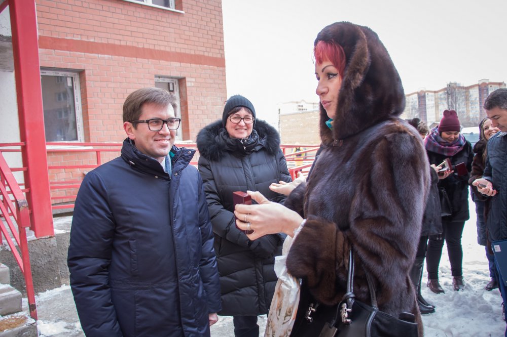 В подмосковном Дмитрове дольщикам вручили кое-что долгожданное