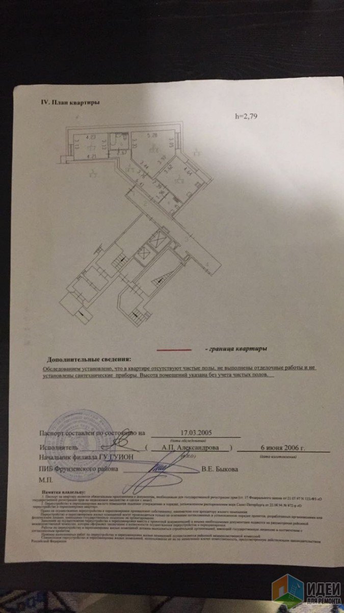 Перепланировка двушки 76 м для семьи с двумя детьми