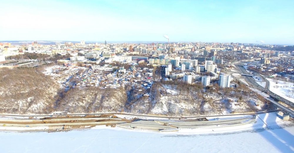 Конкурс концепций развития южного склона и набережной реки Белой, Уфа, 2018 