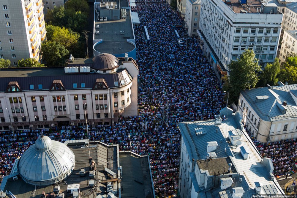 Ураза-байрам в Москве: какие улицы перекроют и где нужно предъявлять паспорт