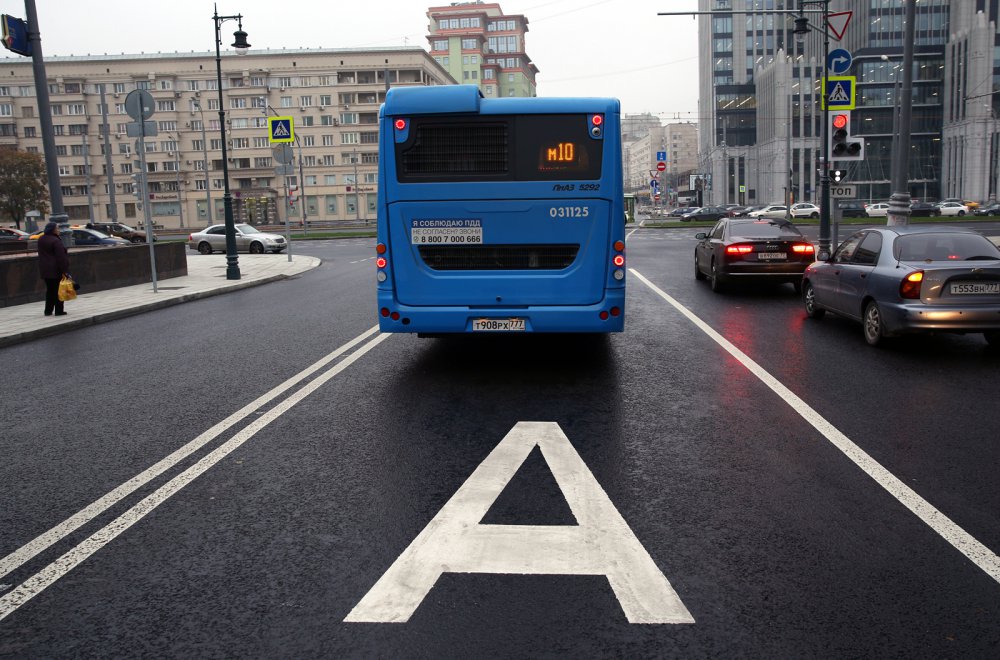 Где в Москве появятся выделенные полосы, которые сэкономят 15 мин в дороге