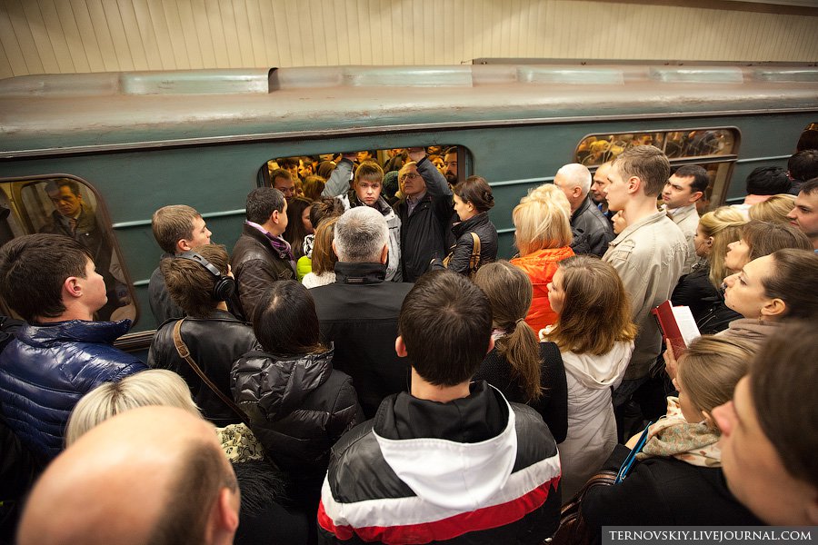 Что сегодня произошло на фиолетовой ветке метро